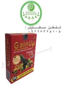 قرص چاقی بدن گین آپ gain up محصول ترکیه